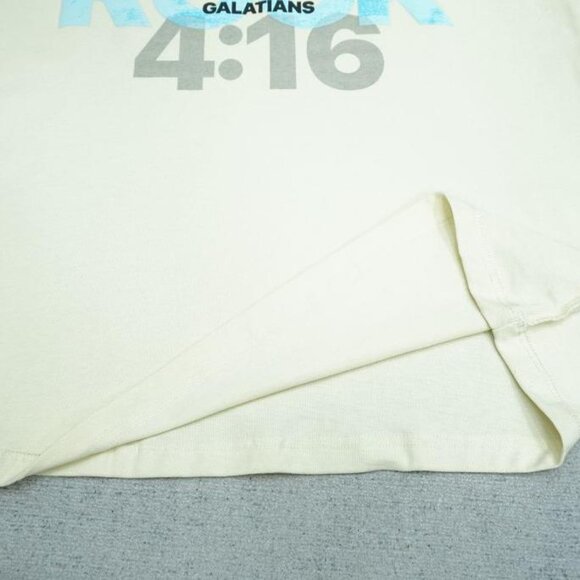 RIVINGTON ROI REBIS ROCK4:16 Printed T Shirt Yellow Short Sleeve - Picture 5 of 6